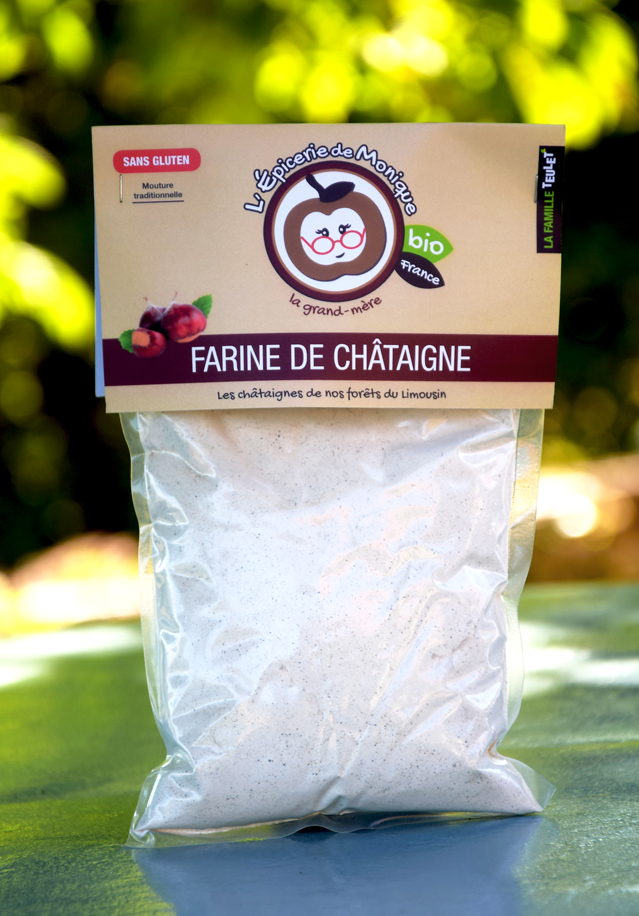 Epicerie BIO farine de chataigne BIO