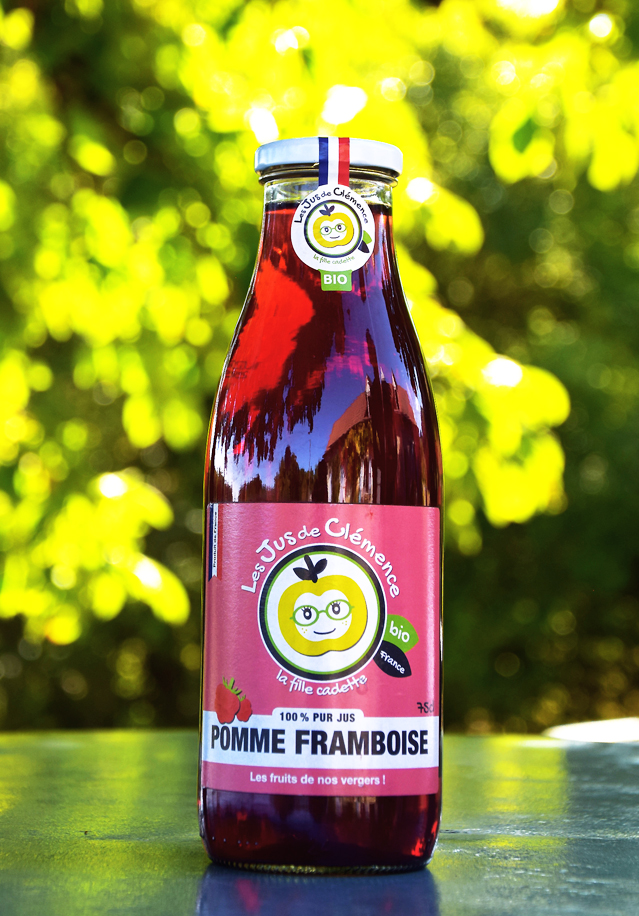 JDC21 - JUS POMME FRAMBOISE BIO