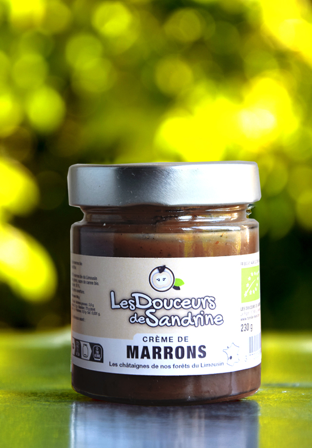 Epicerie BIO creme de marrons BIO