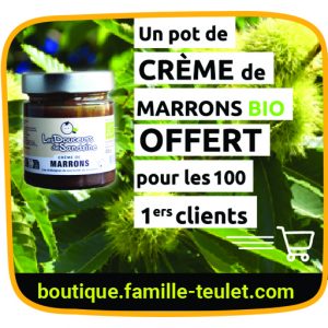 crème de marrons BIO